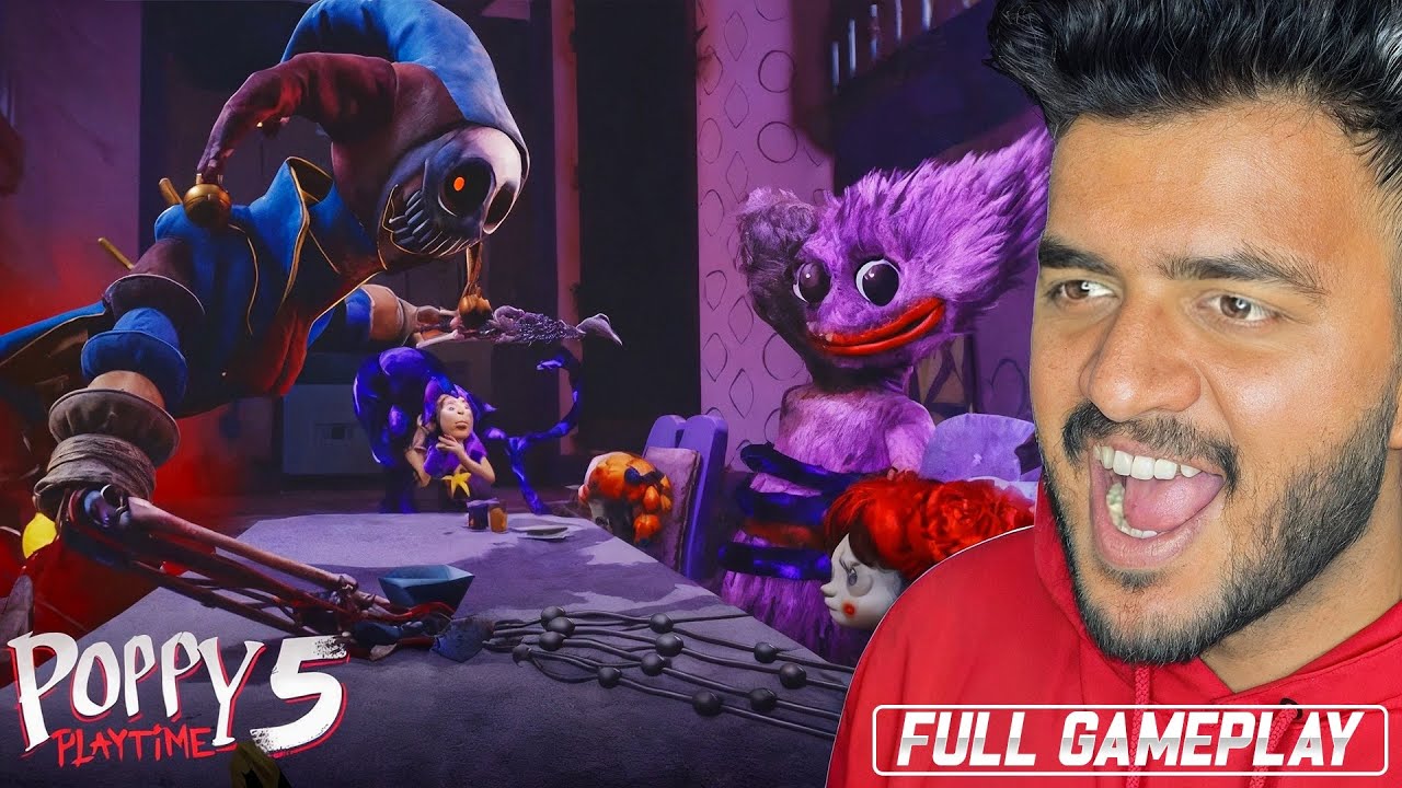 POPPY PLAYTIME CHAPTER 5 FULL GAMEPLAY VIDEO