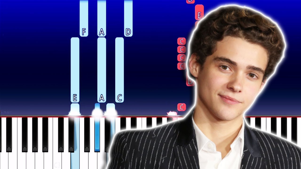 Joshua Bassett - Only a Matter of Time (Piano Tutorial)