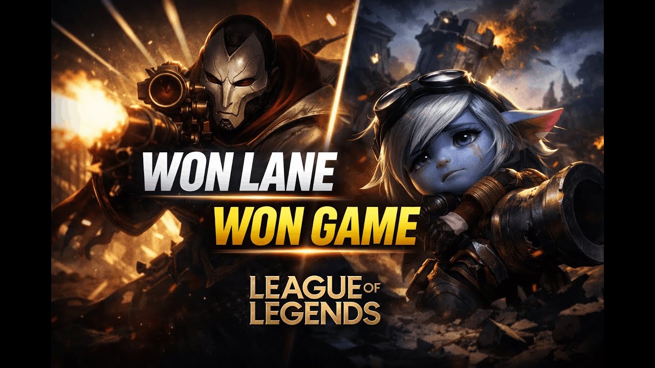 THIS IS HOW YOU DOMINATE BOT LANE | JHIN vs TRISTANA