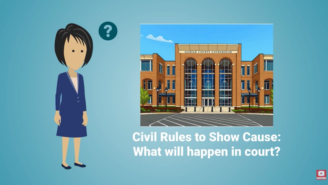 Rule to Show Cause Trial Information Video