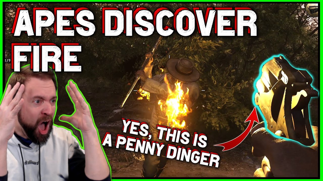 Absolute MUST WATCH - APES discovering FIRE in HUNT SHOWDOWN