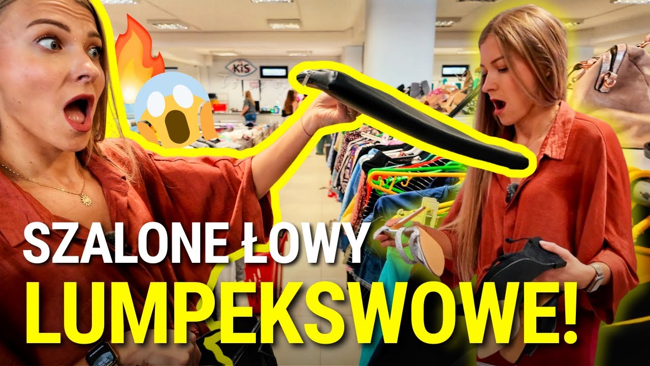 KUPIŁAM 4 PARY BUTÓW W LUMPEKSIE?! 🤯 *złowiłam wymarzony pasek do spodni w KiS Second Hand!*