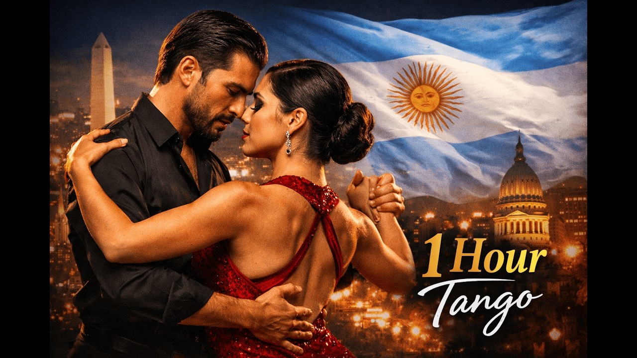 🔥 1 Hour of Passionate Argentine Tango | Music That Feels Like Buenos Aires at Night