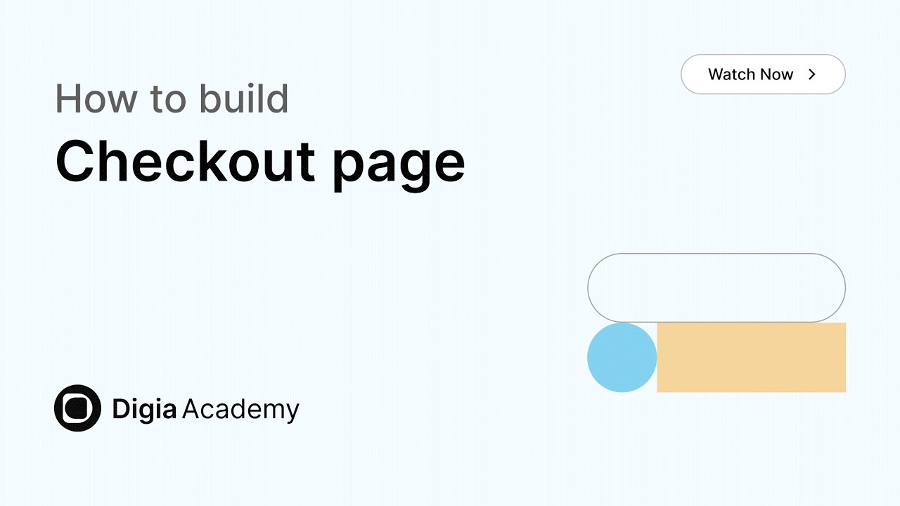 How to build Checkout page app in Digia Dashboard | Step-by-Step Tutorial | Digia Academy