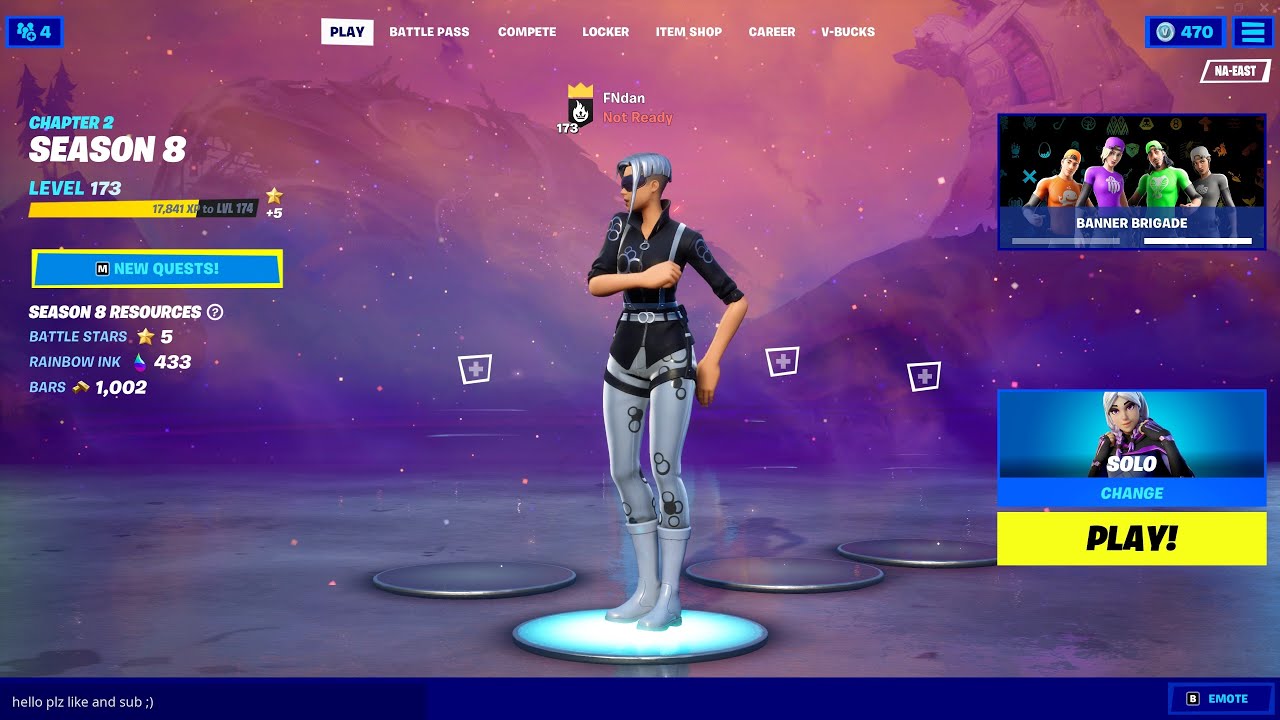 Fortnite lobby dance for tiktok!