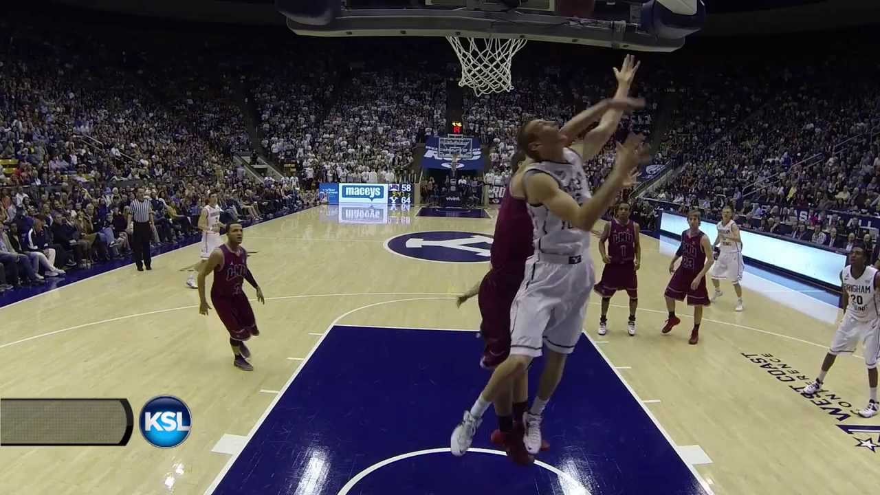 Pass of the Year? BYU PG Kyle Collinsworth to Josh Sharp