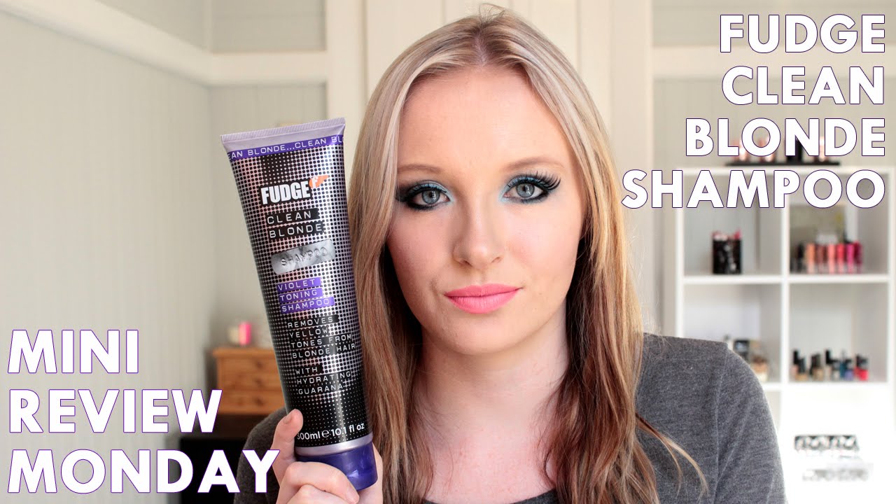 Mini Review Monday :: Fudge Clean Blonde Violet Toning Shampoo + How to Use Purple Shampoo