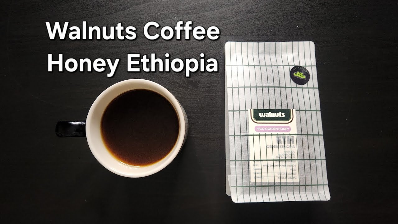 Обзор кофе Walnuts Coffee (Токио, Япония) - Golden Honey Ethiopia Halo