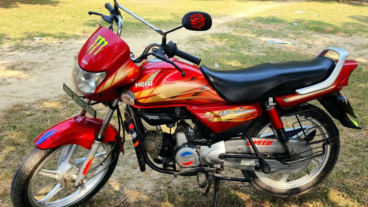 Hero HF Deluxe 100cc Bike Urgent Sell 01733294350