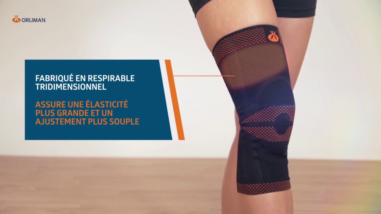 Support de genou avec stabilisateurs latéraux Rodisil®