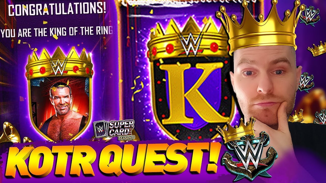 KINGS QUEST COMPLETE!! WRESTLEMANIA 36 KOTR REWARDS! WWE SUPERCARD SEASON 6