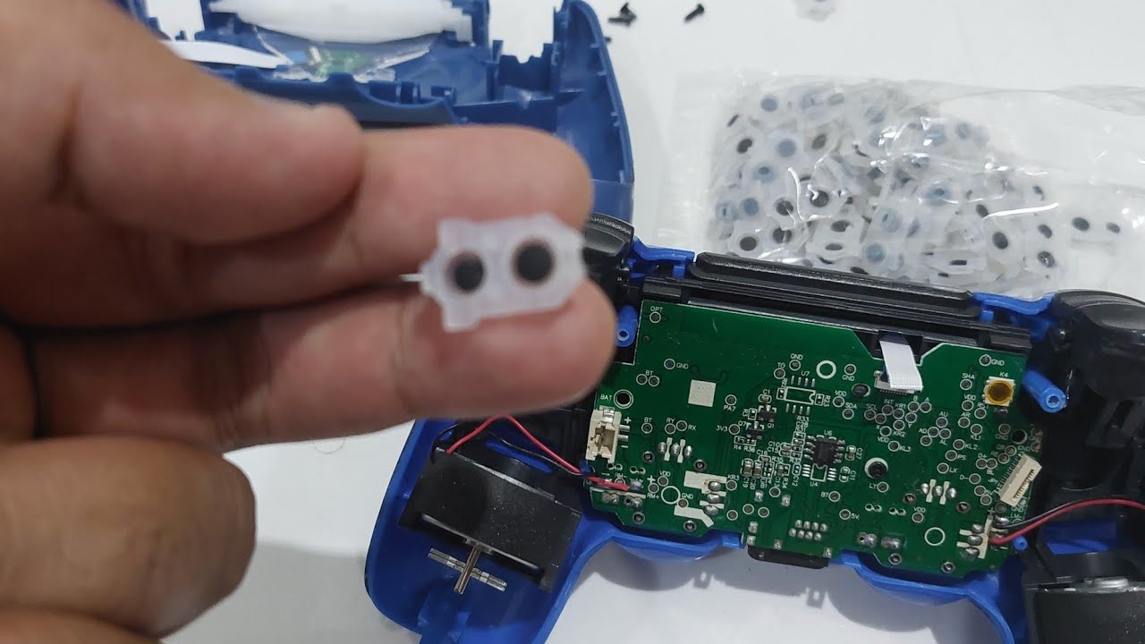 Mengganti Karet Tombol Stik PS4 yang Macet atau Tidak bisa ditekan
