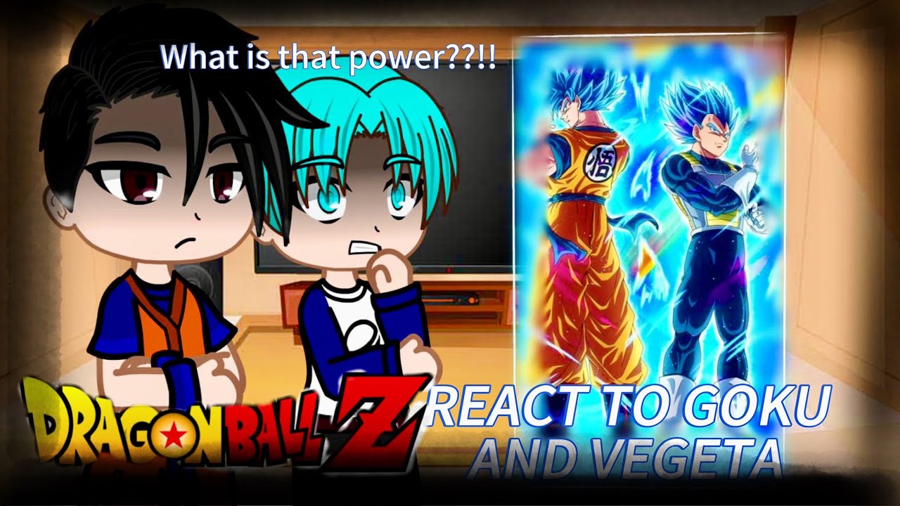 Future Trunks' Timeline React to Goku and Vegeta Part 1: #anime #reaction #gachareact