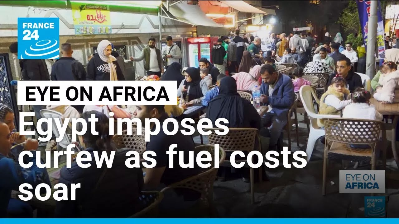 Egypt imposes business curfew to counter soaring fuel costs &bull; FRANCE 24 English