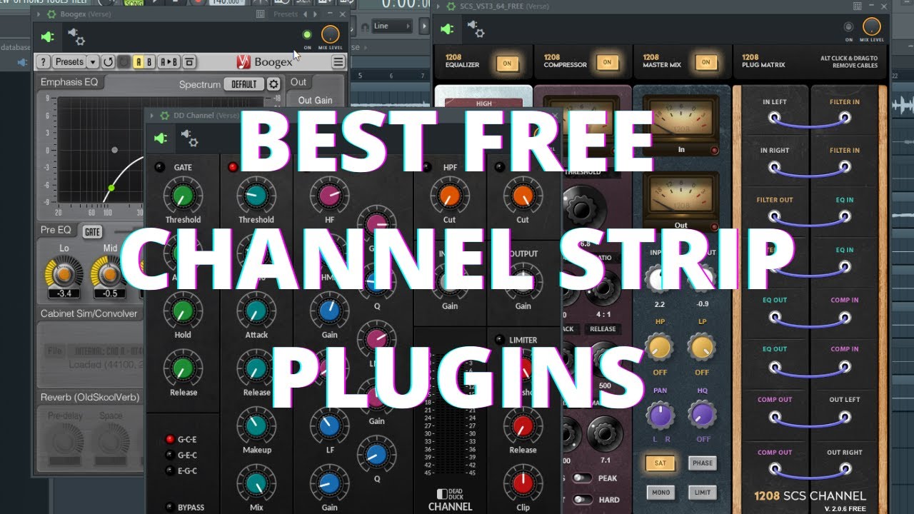 Best Free Channel Strip Plugins