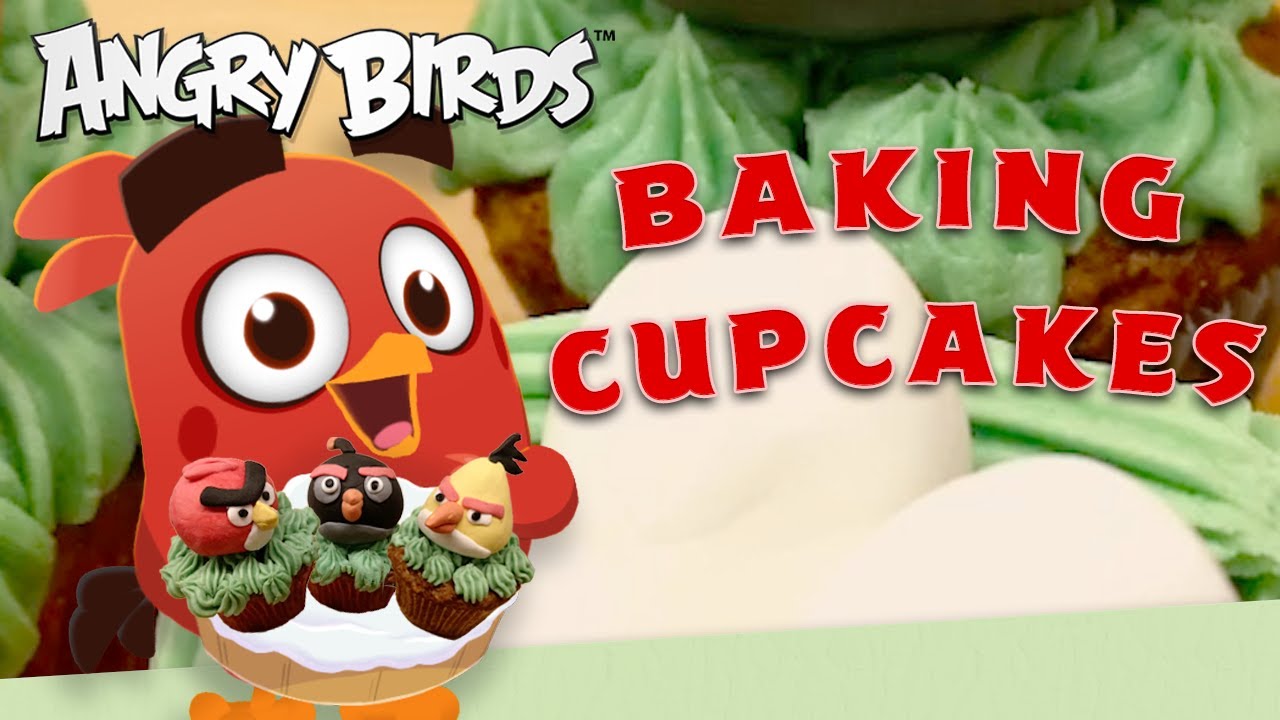Angry Birds DIY | Delicious Egg-free Cupcakes! 🧁