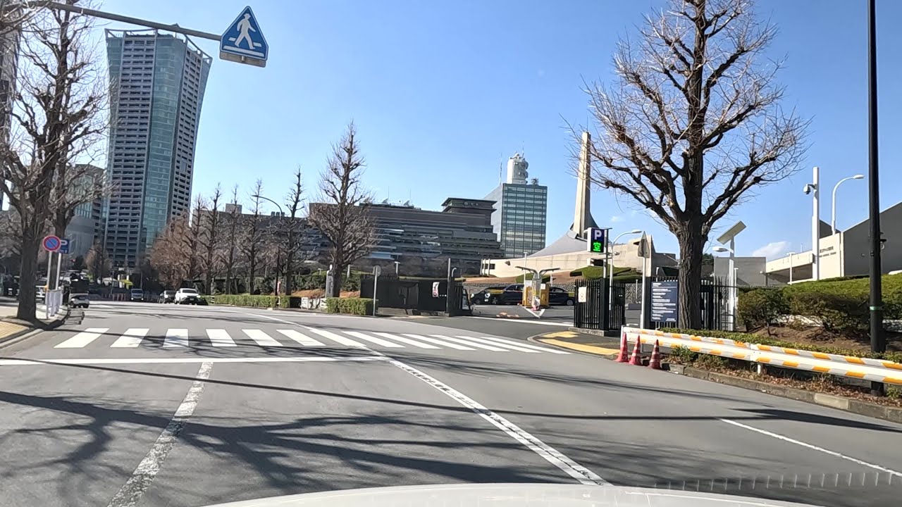 【車載動画】シエンタ ダイス（柿の木坂交差点～目黒～恵比寿～代官山～渋谷～渋谷区神南）