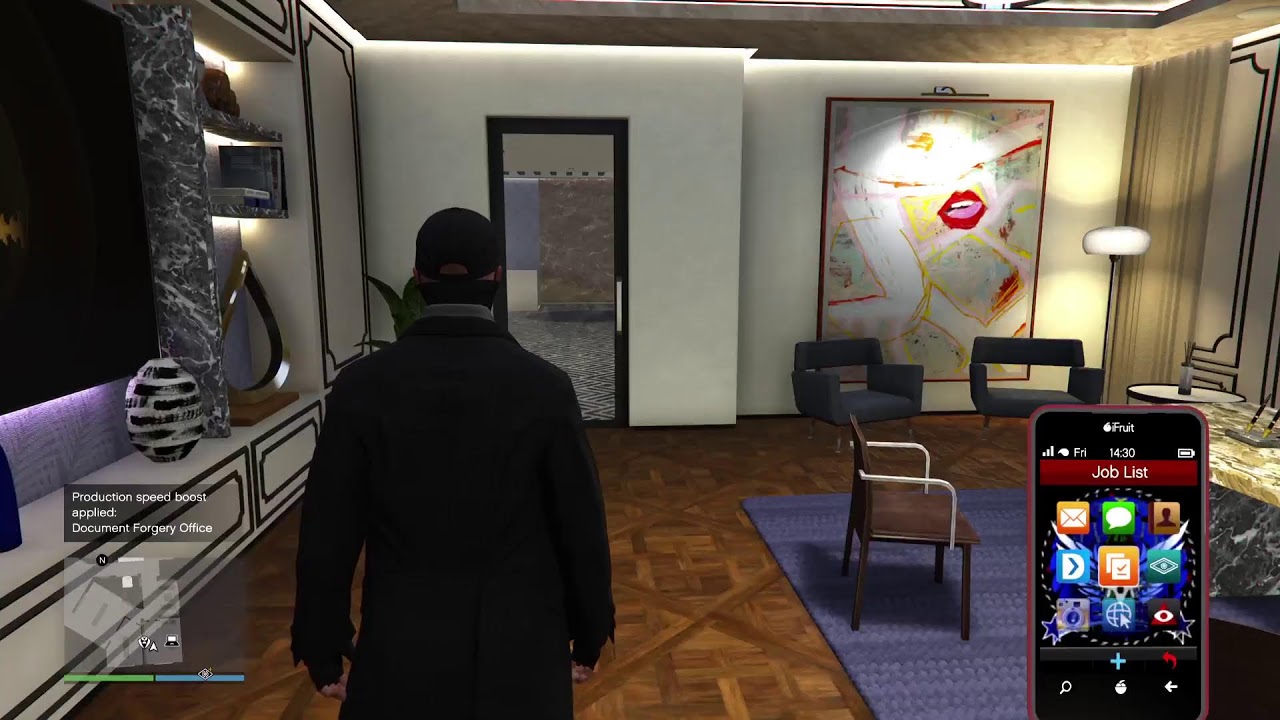 Playing GTA 5 Online with my friends