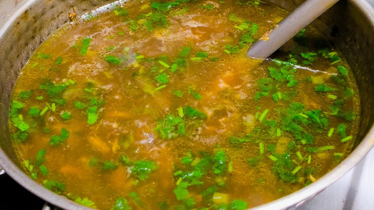 Chicken soup recipe#healthy #food 