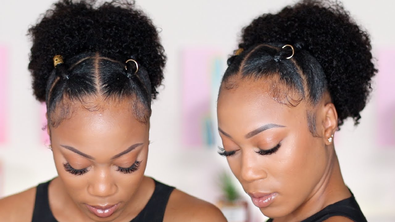 PUFF PROTECTIVE STYLE FOR NATURAL HAIR
