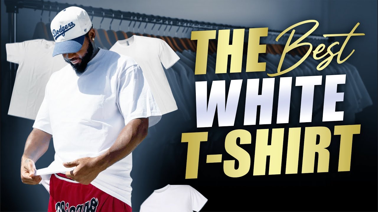 The Best White T-Shirt Men's Style