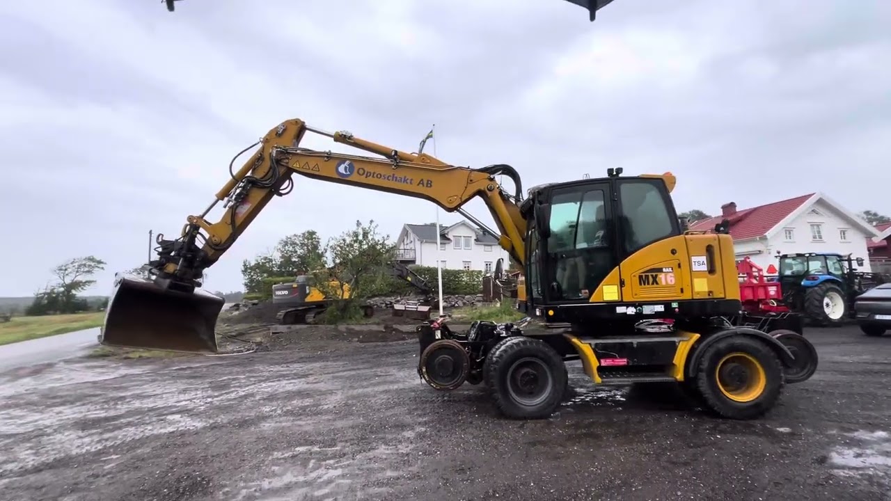 Hydrema MX16 rail säljes