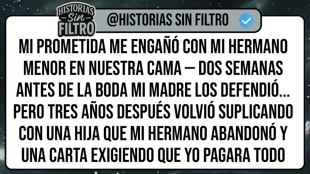 Mi Prometida Me Engañó Con Mi Hermano Menor En Nuestra Cama — Dos Semanas Antes De La Boda Mi ...
