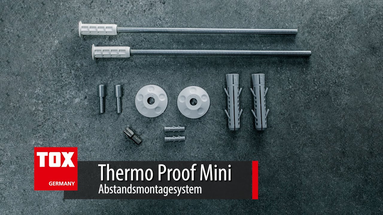 TOX Abstandsmontagesystem Thermo Proof Mini