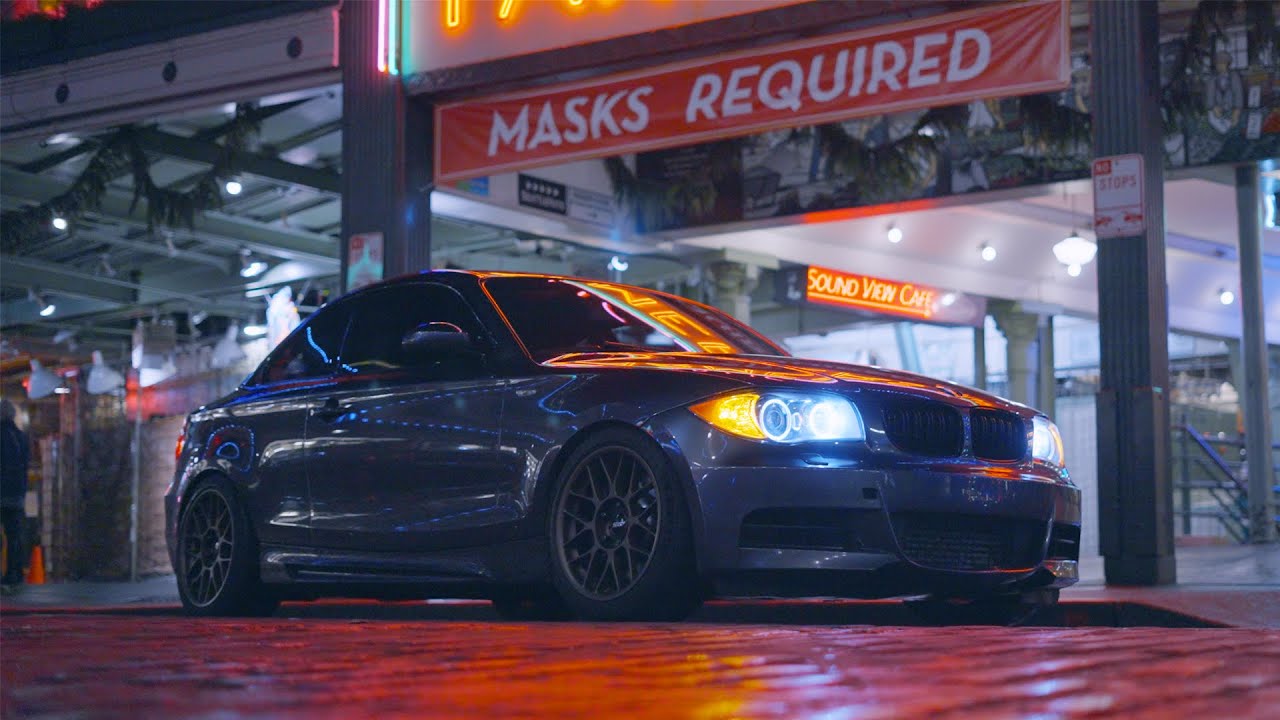 BMW 135i Drifting Through Seattle // 4K