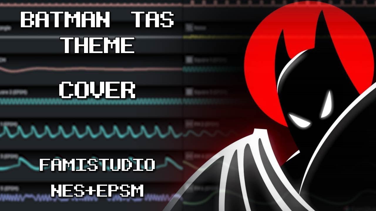Batman TAS Theme [cover] (Famistudio NES+EPSM)