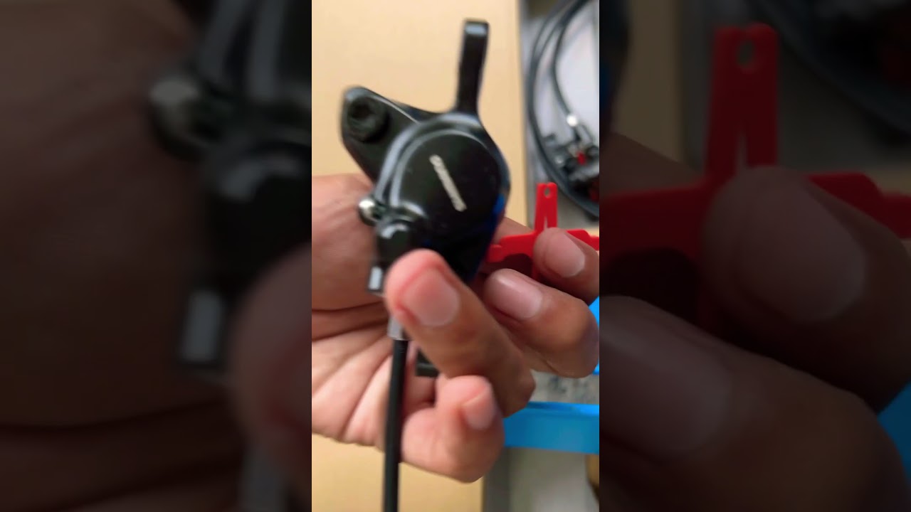 SHIMANO MT200 UNBOXING| MTB Hydraulic Brakes #cycling #bike #viral #youtubeshorts #unboxing