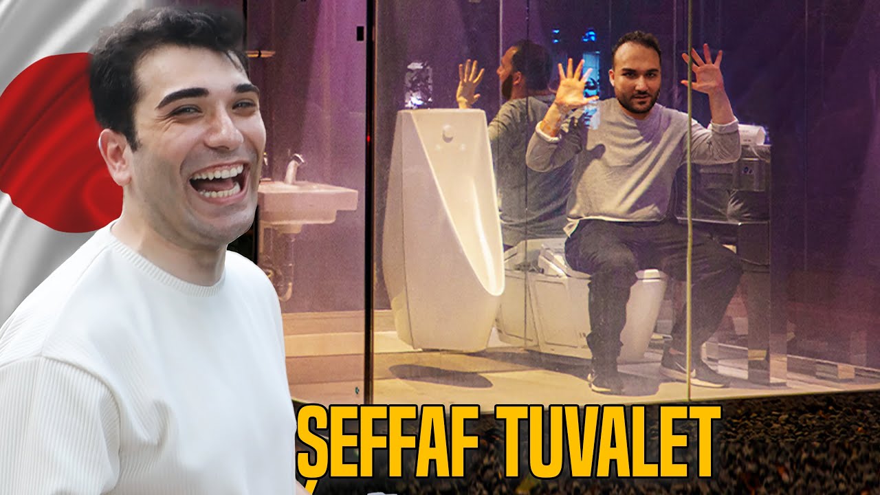 JAPONYA'DA ŞEFFAF TUVALETİ TEST ETTİK !! 🇯🇵 @muratabigf