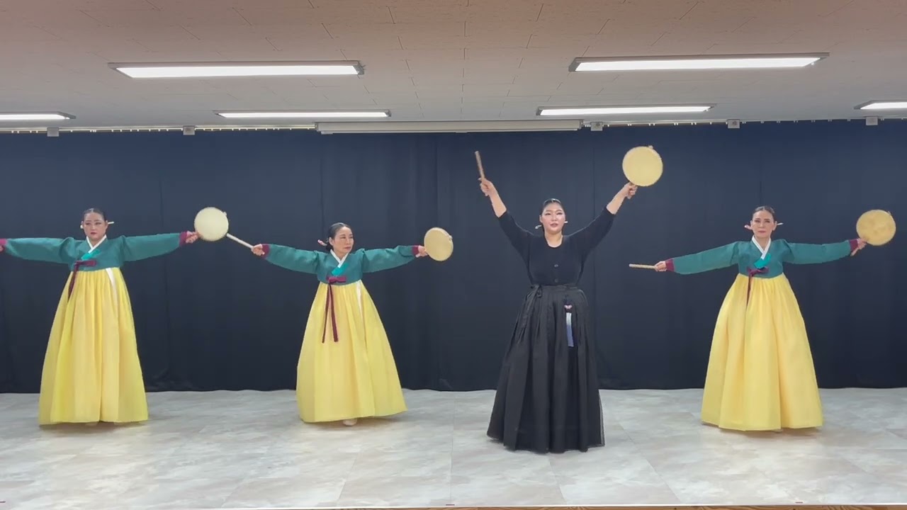 14강 한국무용소고춤2진도아리랑,소고춤공연