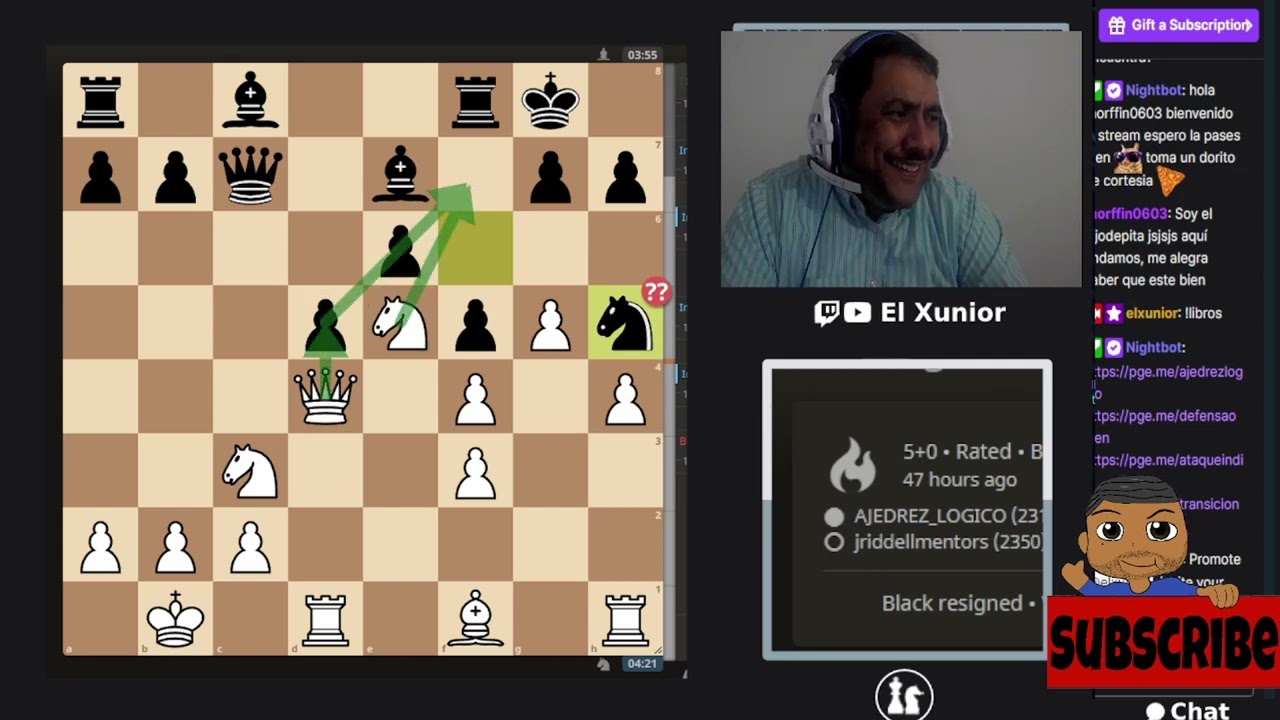 Revisando !1.d4 2Cc3 Chigorin.