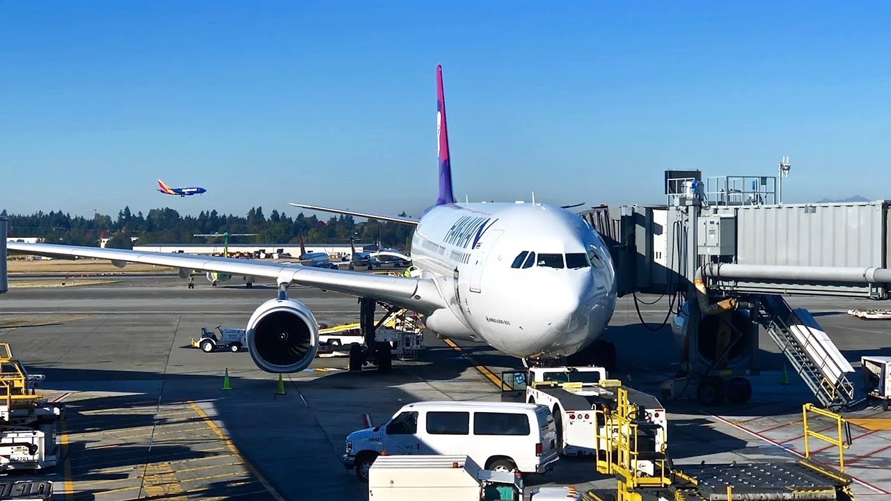 Seattle (SEA) Time-Lapse – Hawaiian Airlines – Airbus A330-200 & More – TLS Ep. 95
