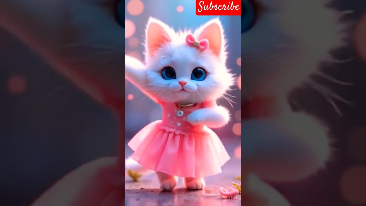 Beautiful and cute cat dance on shaky shaky song ek number song #youtubeshorts #trending