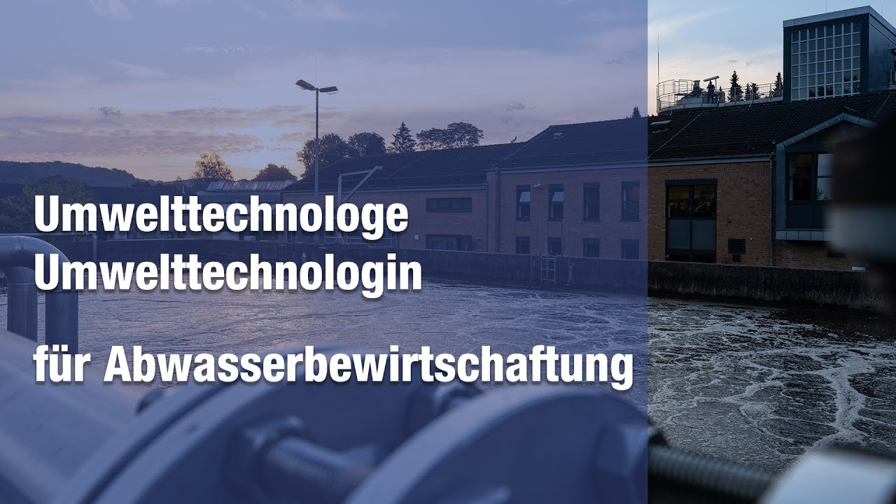 Berufe beim Wupperverband -  Umwelttechnologe/-technologin für Abwasserbewirtschaftung
