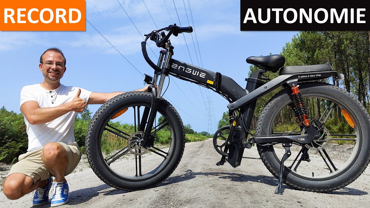 RECORD d'Autonomie ❤️ Test du Engwe X26 le TOP de la marque