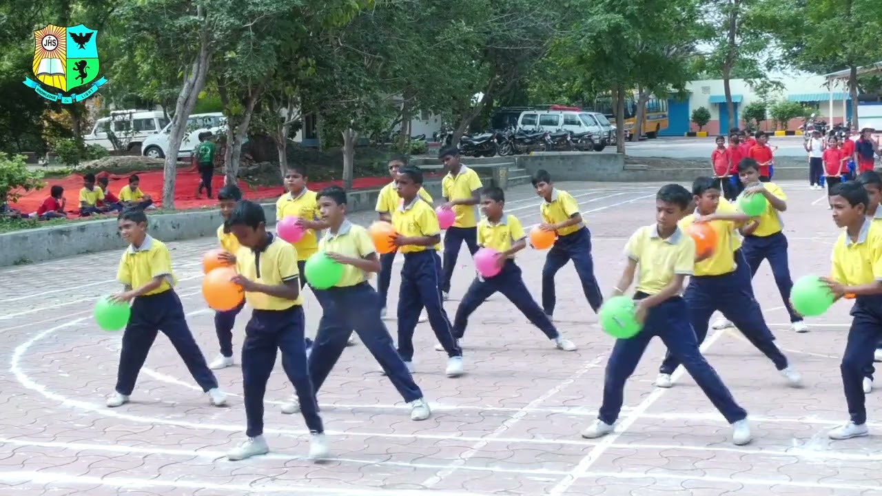 CLASS 5 SPORTS DAY DRILL | St Xavier's English Medium School, Sirnoor