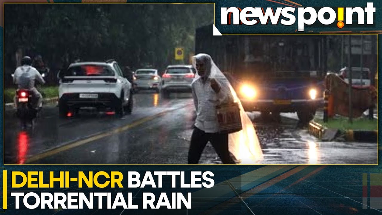 Delhi-NCR Wakes Up to Heavy Rain; Red Alert Issued | WION