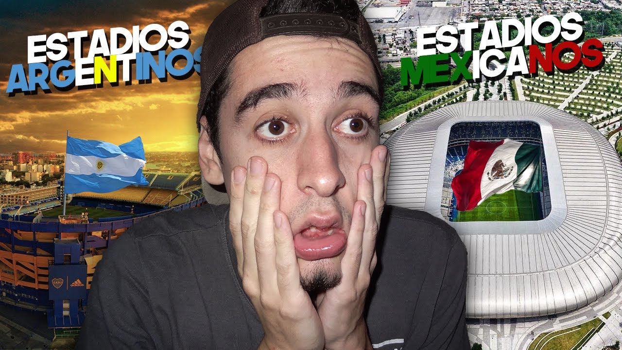 🇦🇷 ARGENTINO REACCIONA a ESTADIOS MEXICANOS 🇲🇽 vs ESTADIOS ARGENTINOS 🇦🇷 🏟