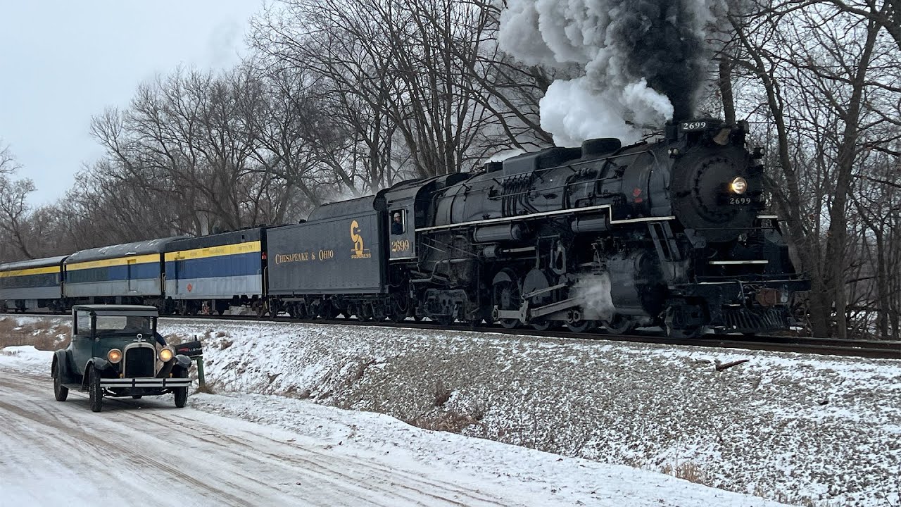 Chesapeake and Ohio 2699: Steaming through a Winter Wonderland (January 16th-18th, 2026)