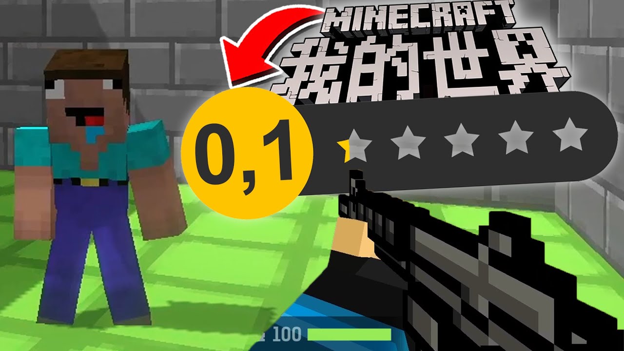 ÇAKMA MİNECRAFT OYUNLARINI PUANLIYORUM!