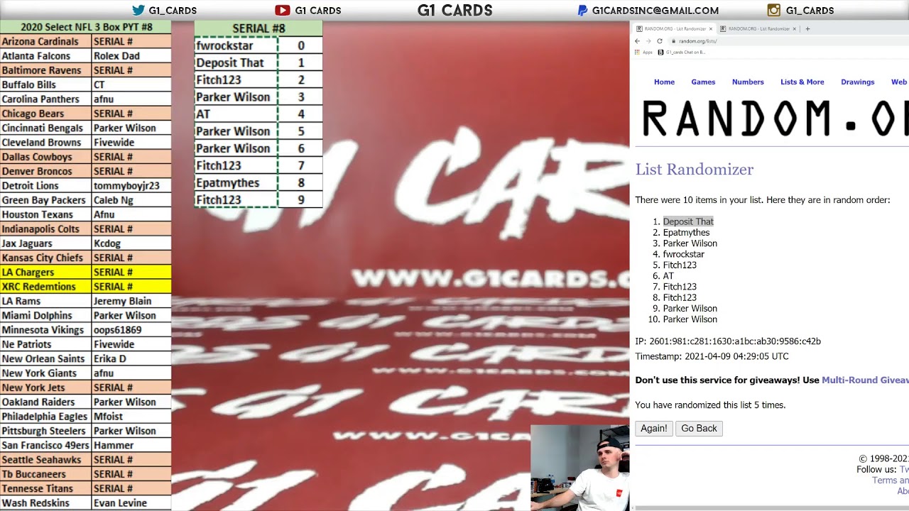 Live Group Case Breaks!