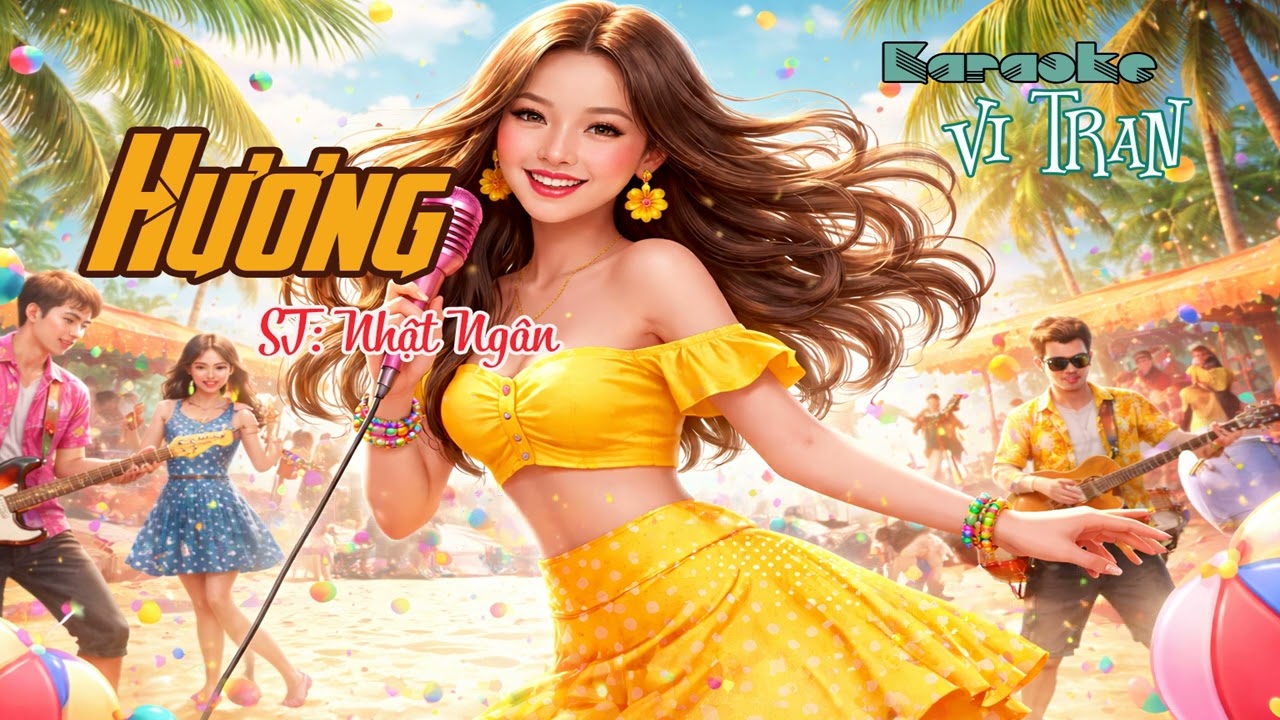 Karaoke Hương – Tone Nam | Karaoke Vi Tran
