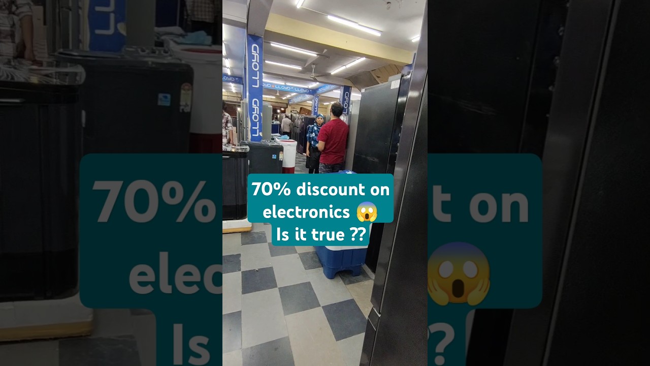 Big Discounts on Electronics! 🔥 Santosh Electronics, Tadbund | Budget Deals 💰