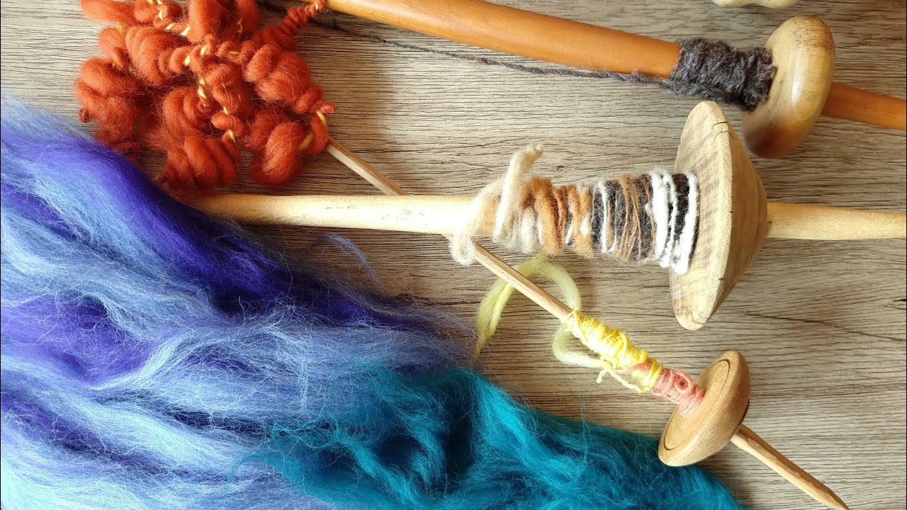 Can I spin a coiled art yarn on a drop spindle?