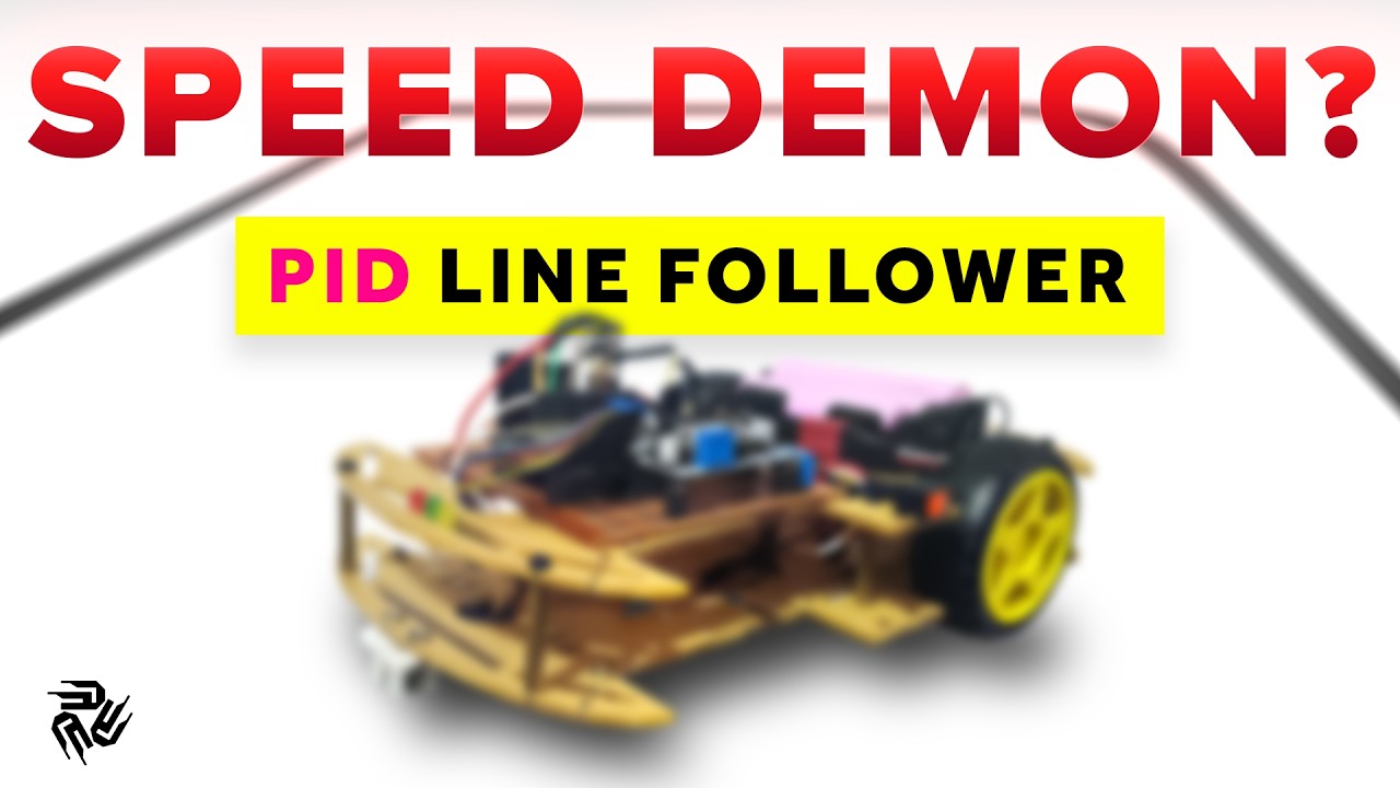 How I Built A Line Follower Robot with PID from scratch