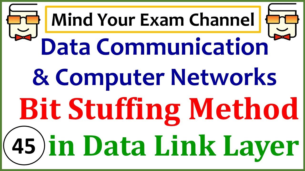Метод кадрирования бит-стаффинга | Канальный уровень | Передача данных и компьютерные сети | Лекц...