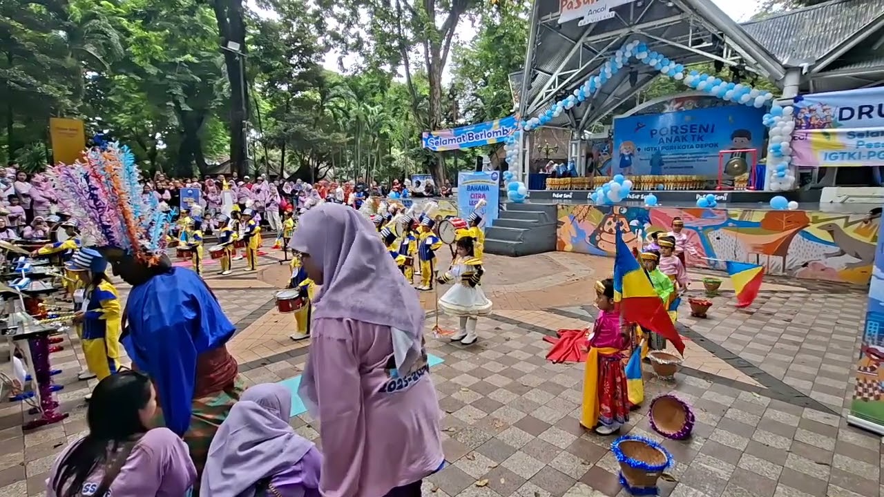 Drumband TK Lestari porseni Ancol 2026